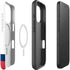 USA American Flag iPhone 16 Pro Magsafe Impact Case